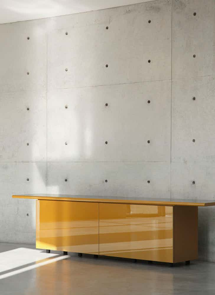 Acerbis Sheraton Sideboard Yellow