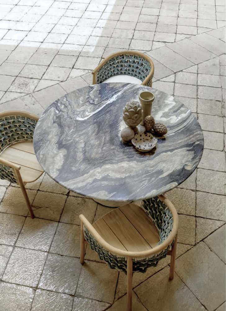 Ethimo Patio Round Dining Table