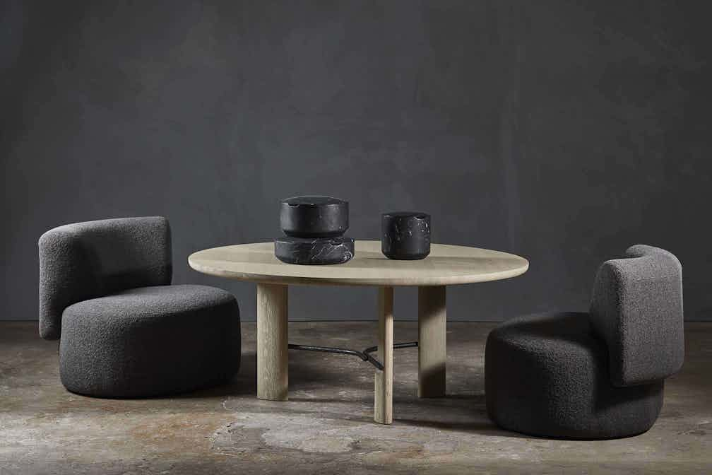 LEK Armchair Collection Particuliere Gray Velvet