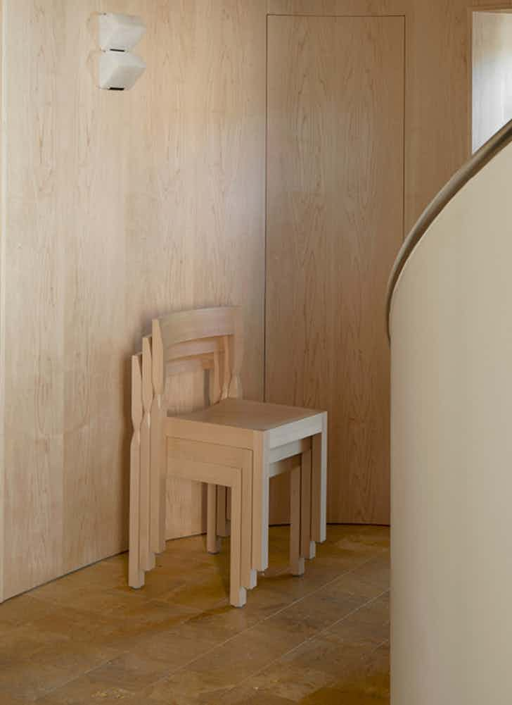 Massproductions Woodwerk Dining Chair In Situ