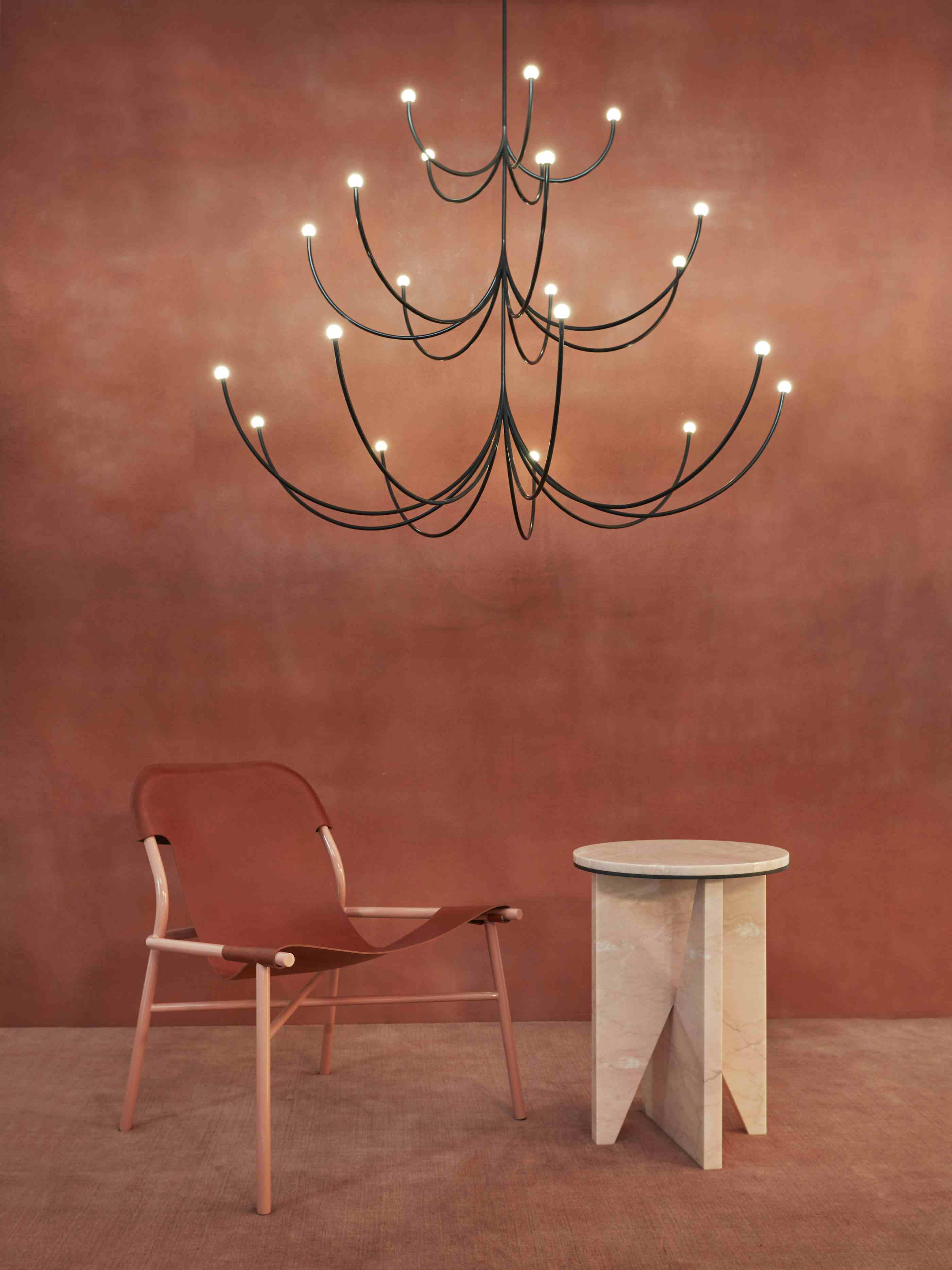 Matter Made Arca Chandelier Ohayo Lounge Affordances Table