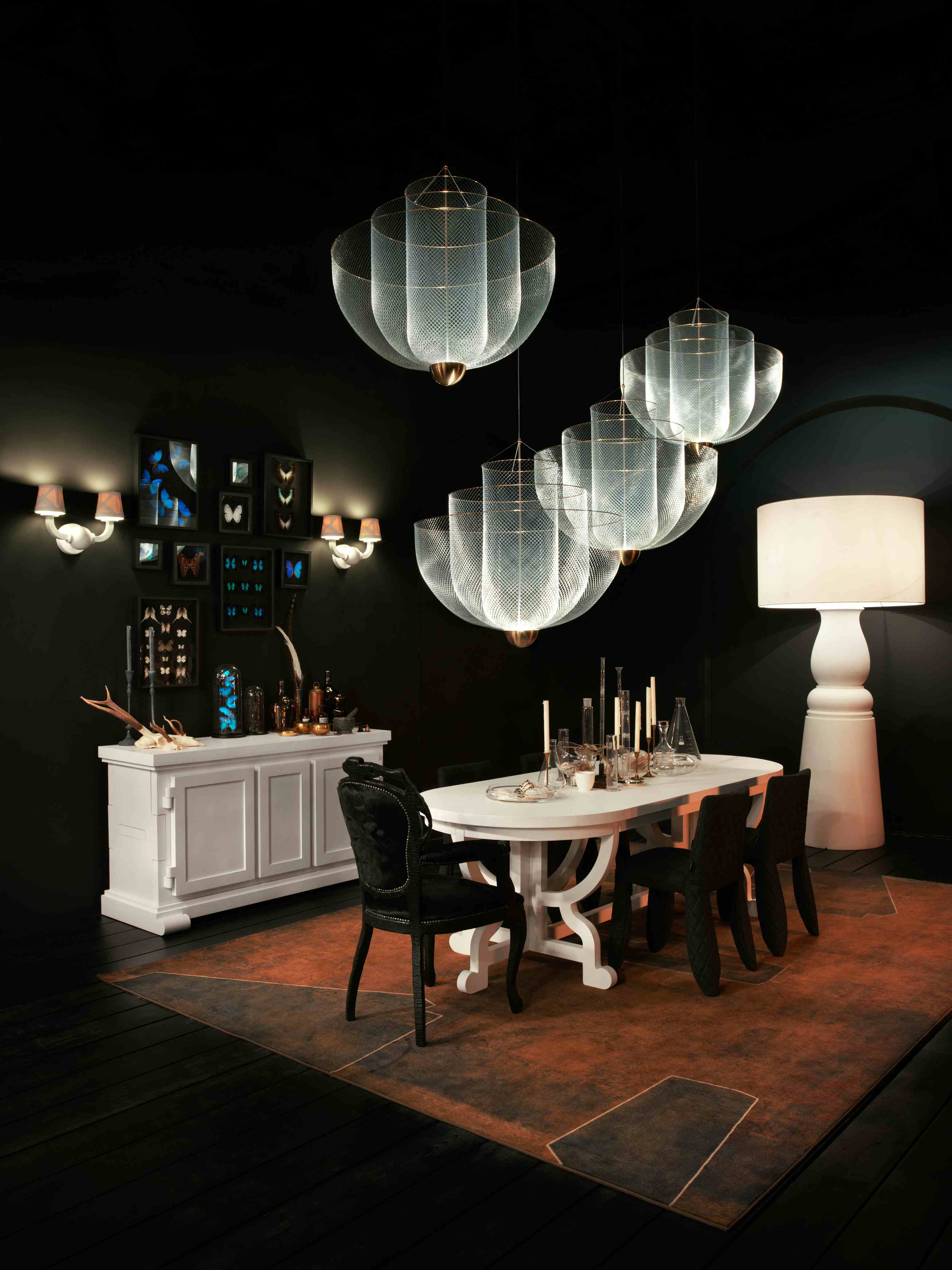 Meshmatics Chandelier By Moooi At Haute Living
