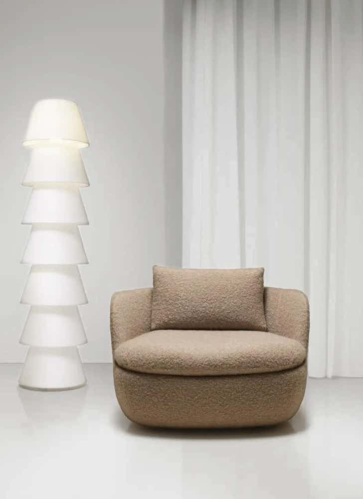 Mooi Bart Swivel Chair Haute Living