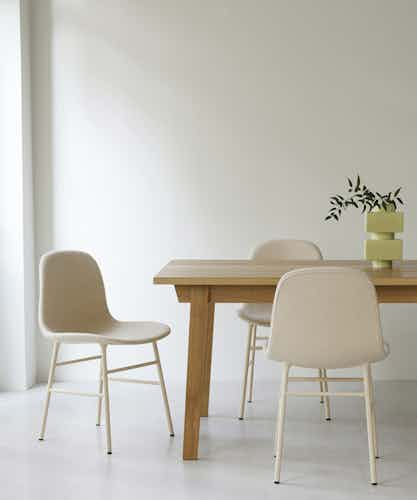 Normann Copenhagen Form Dining Chair Steel blog