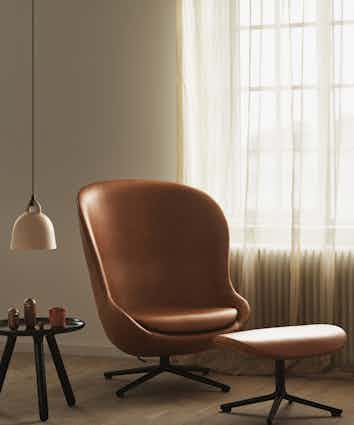 Normann Copenhagen Hyg Lounge Chair High Swivel blog