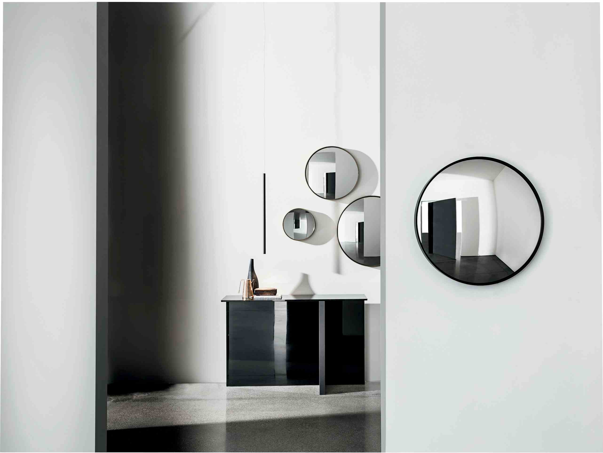 Sail Mirror With Lacquered Metal Frame By Sovet 1