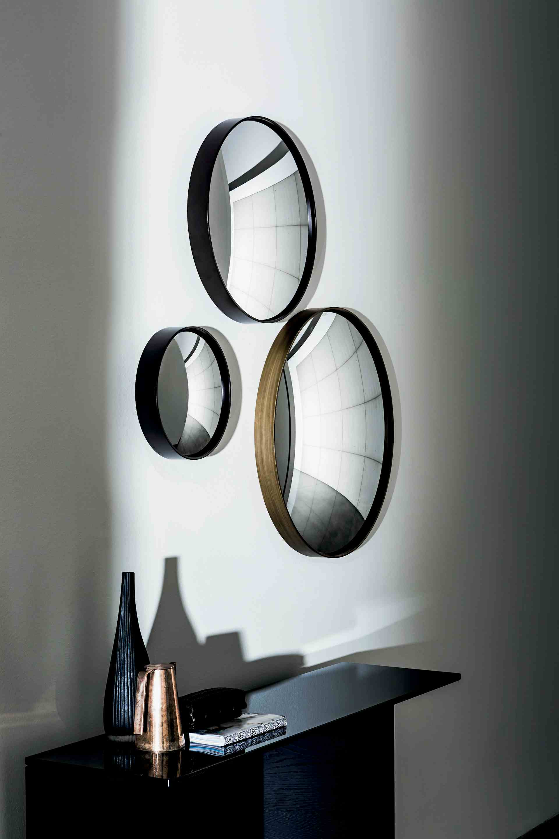 Sail Mirror With Lacquered Metal Frame By Sovet 4