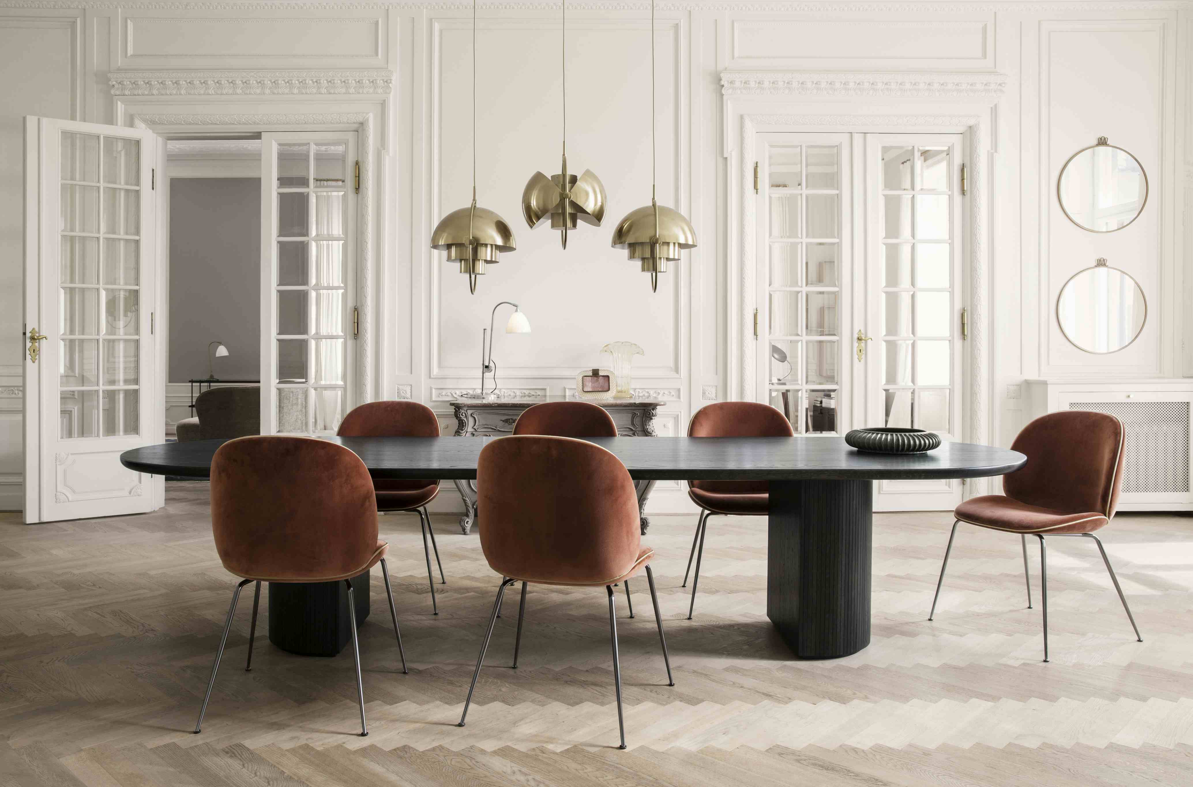 The Moon Dining Table By Gubi At Haute Living