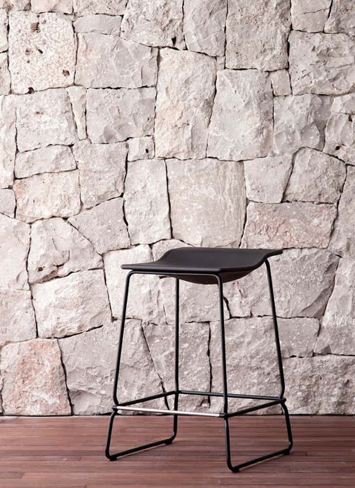 Viccarbe Last Minute Stool Black