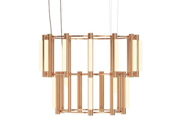 Andlight pipeline chandelier