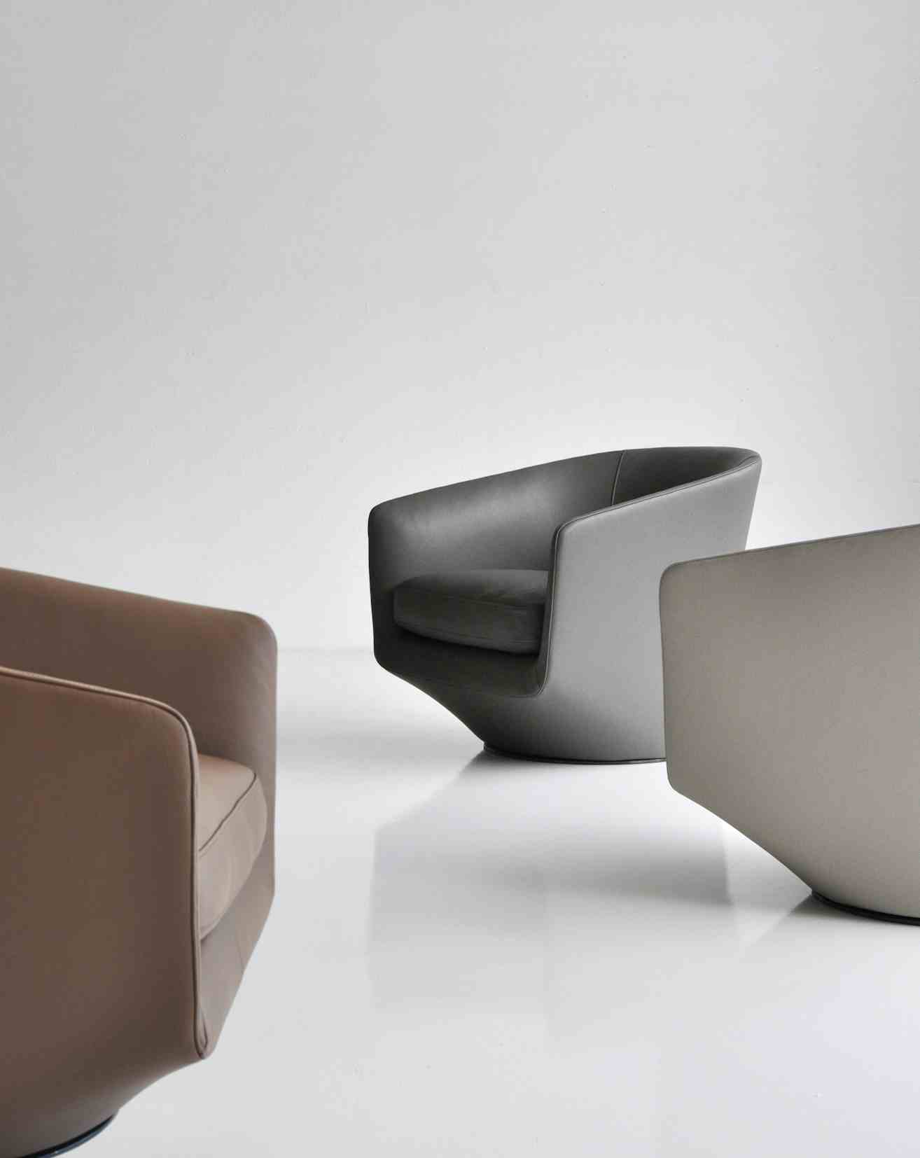 Bensen u turn chair trio detail haute living