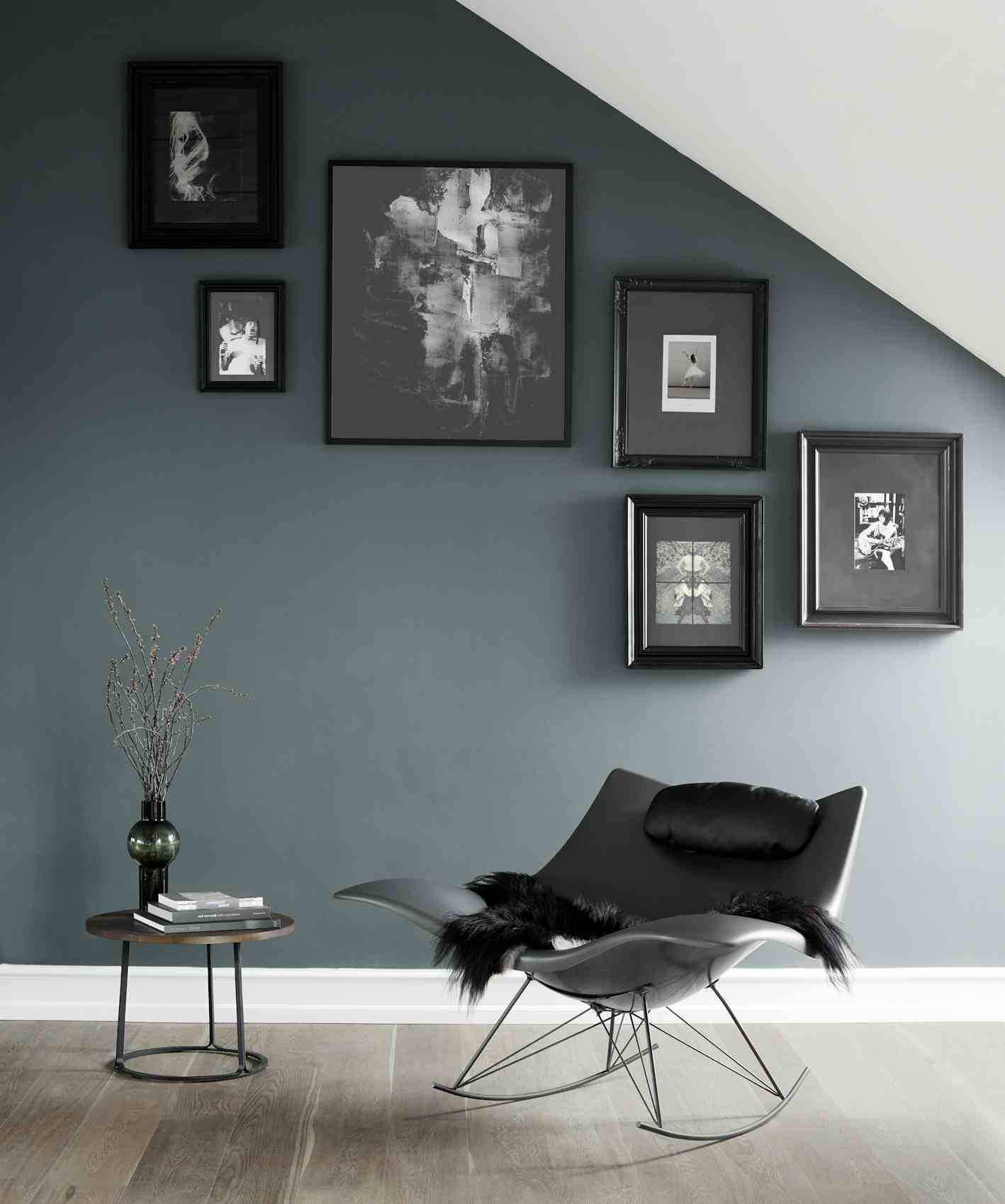 Fredericia stingray chair insitu black haute living