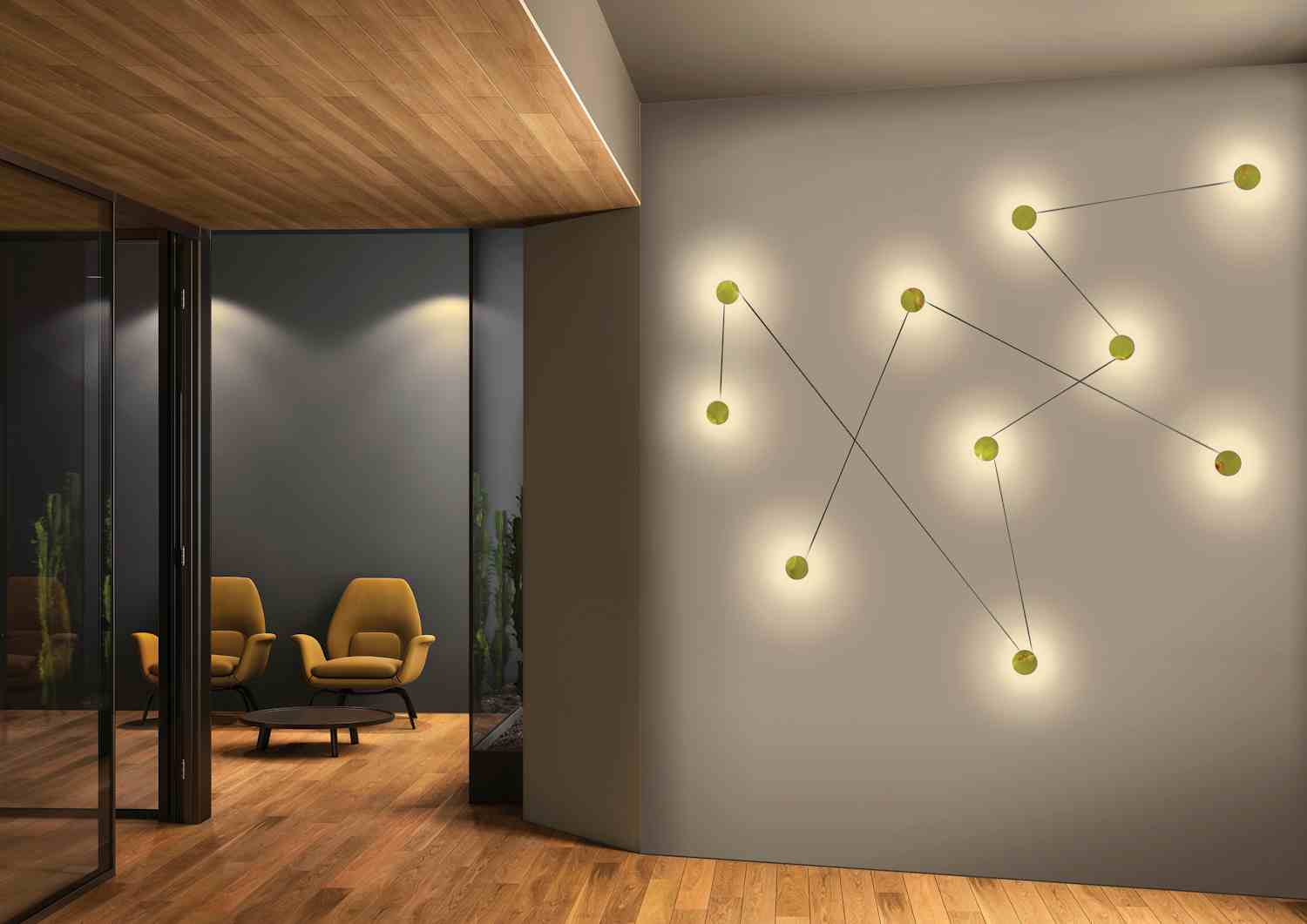 Kundalini lighting azou wall lamp insitu haute living