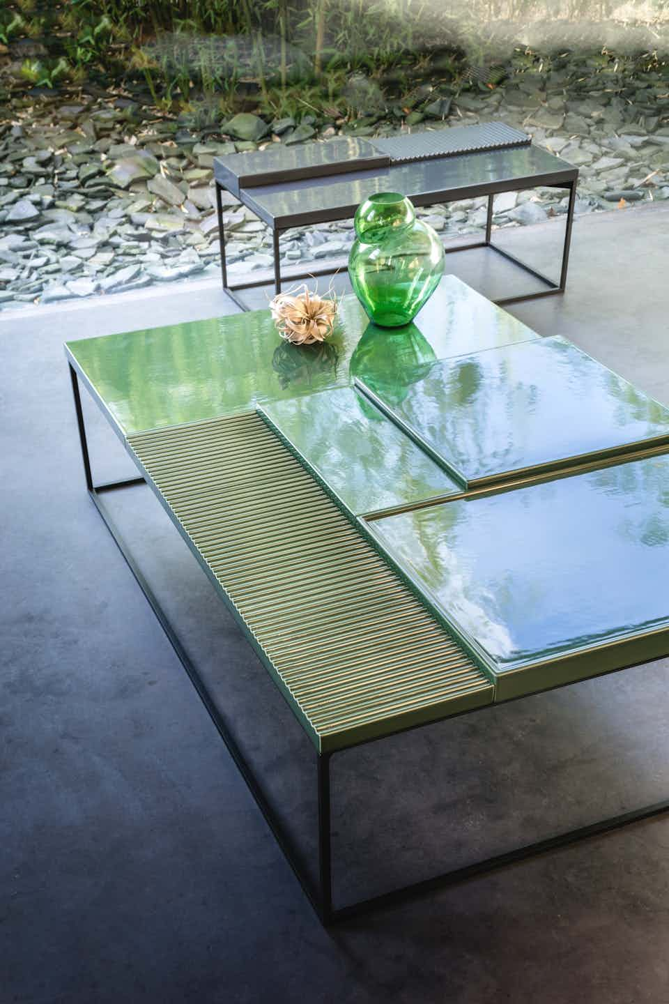 Linteloo top terrace coffee table institu haute living