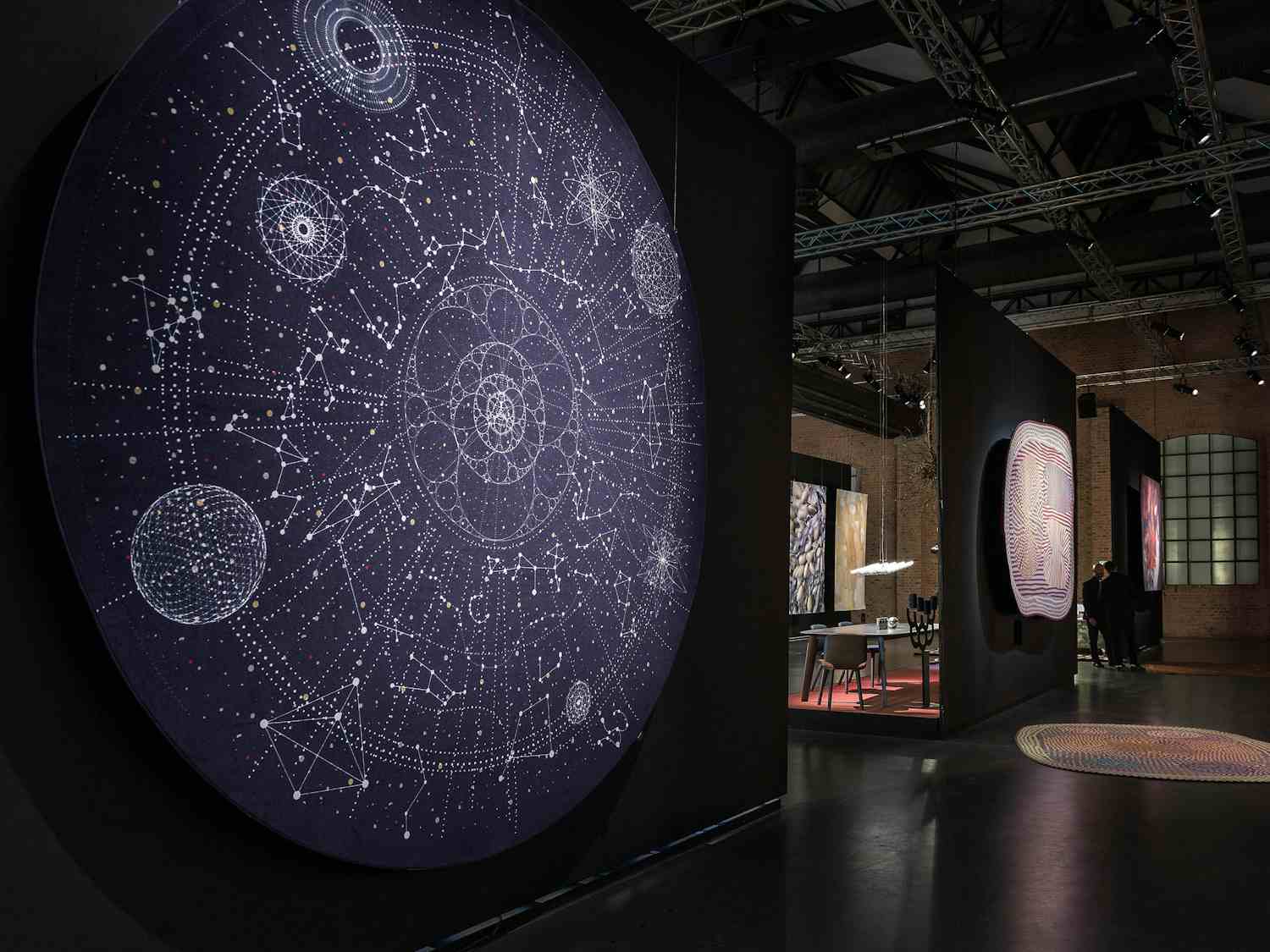 Moooi carpets celestial carpet insitu haute living