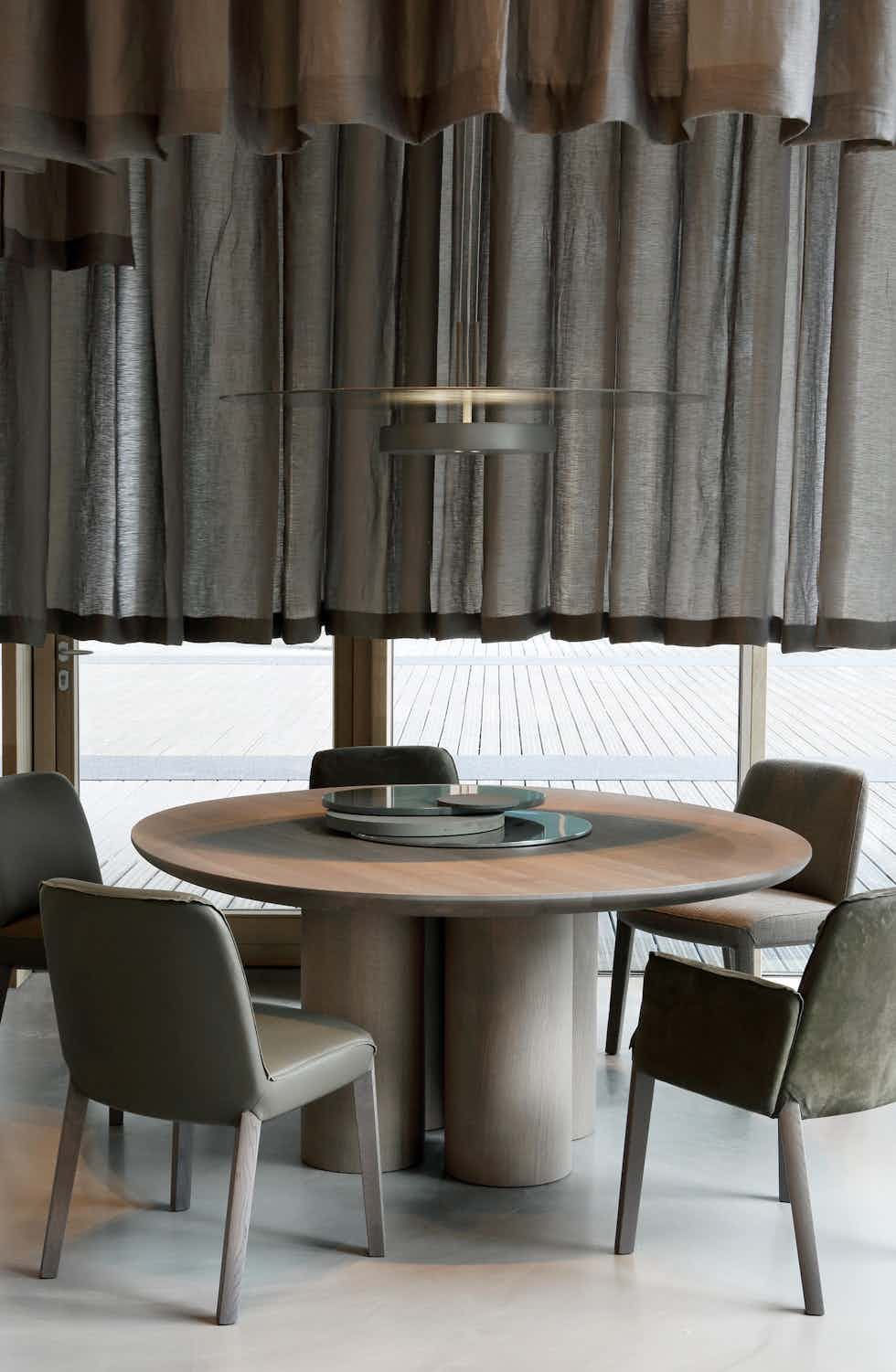 Piet boon olle dining table insitu haute living