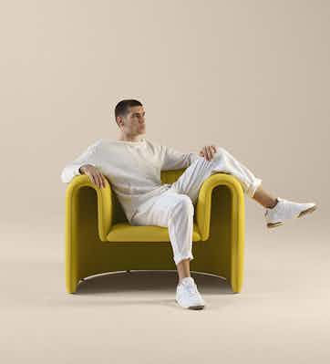 Sancal furniture remnant lounge chair insitu haute living