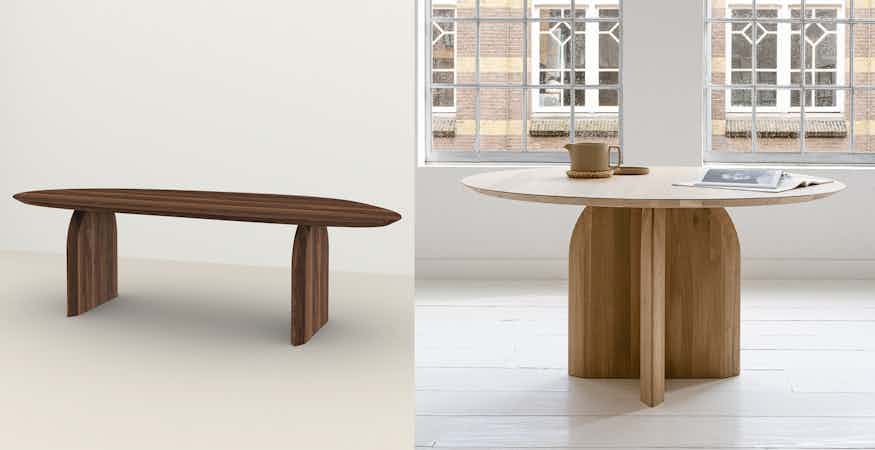 Studio henk slot large wood table