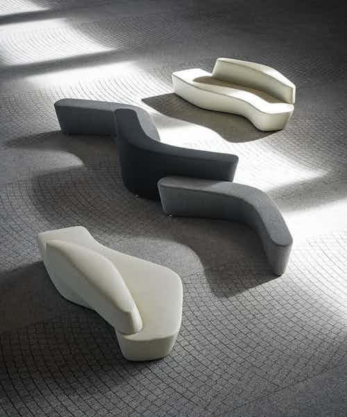 Tacchini furniture polar perch modular system assorted haute living
