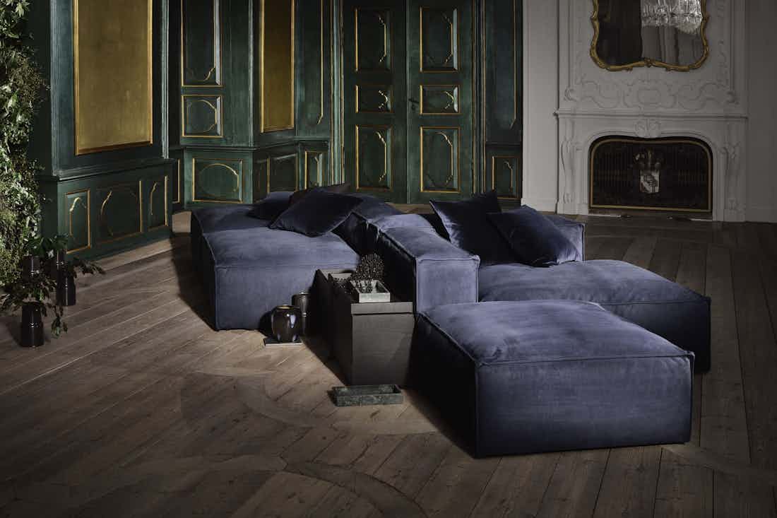 Bolia-blue-velvet-cosima-modular-sofa-haute-living