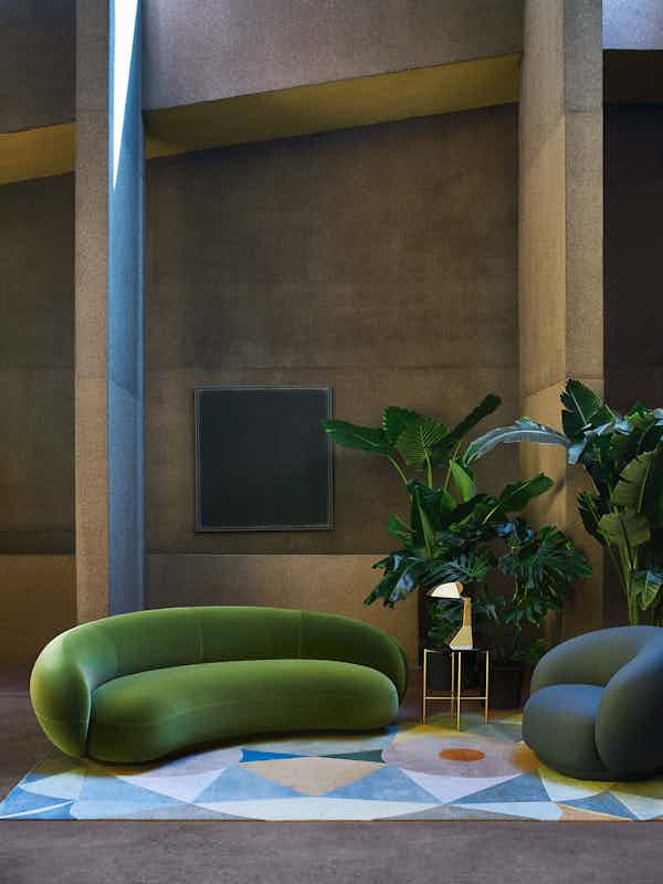 Tacchini julep sofa green insitu haute living 2021 02 23 150346