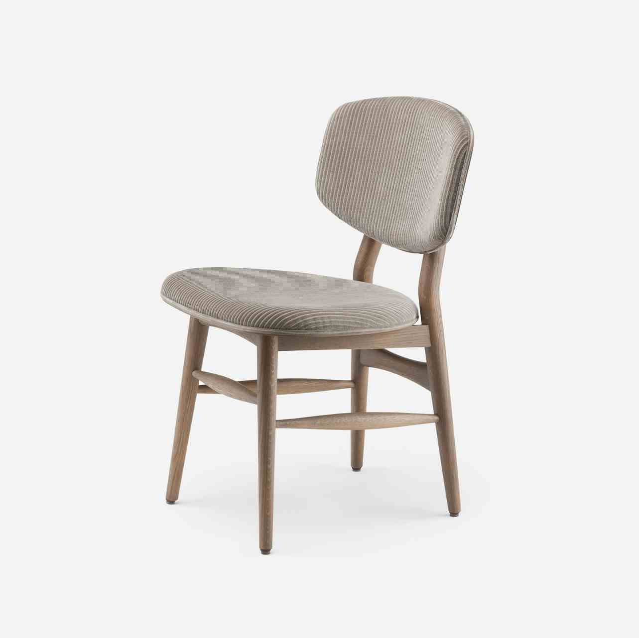 249 Butterfly Chair by Autoban for De La Espada in oxidised oak and Phlox 243 fabric