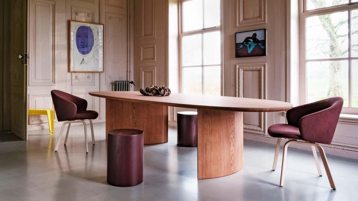 Arco Dew Dining Table In Situ