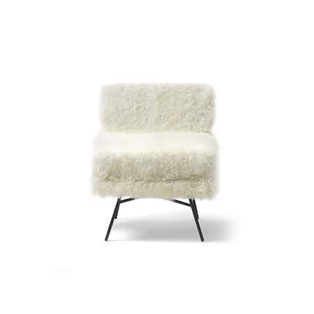 Arflex Elettra Lounge Chair Fur Version 2