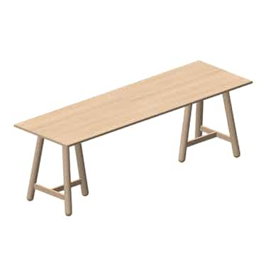 DUM Beech Connect 100 Bar Table Table 19