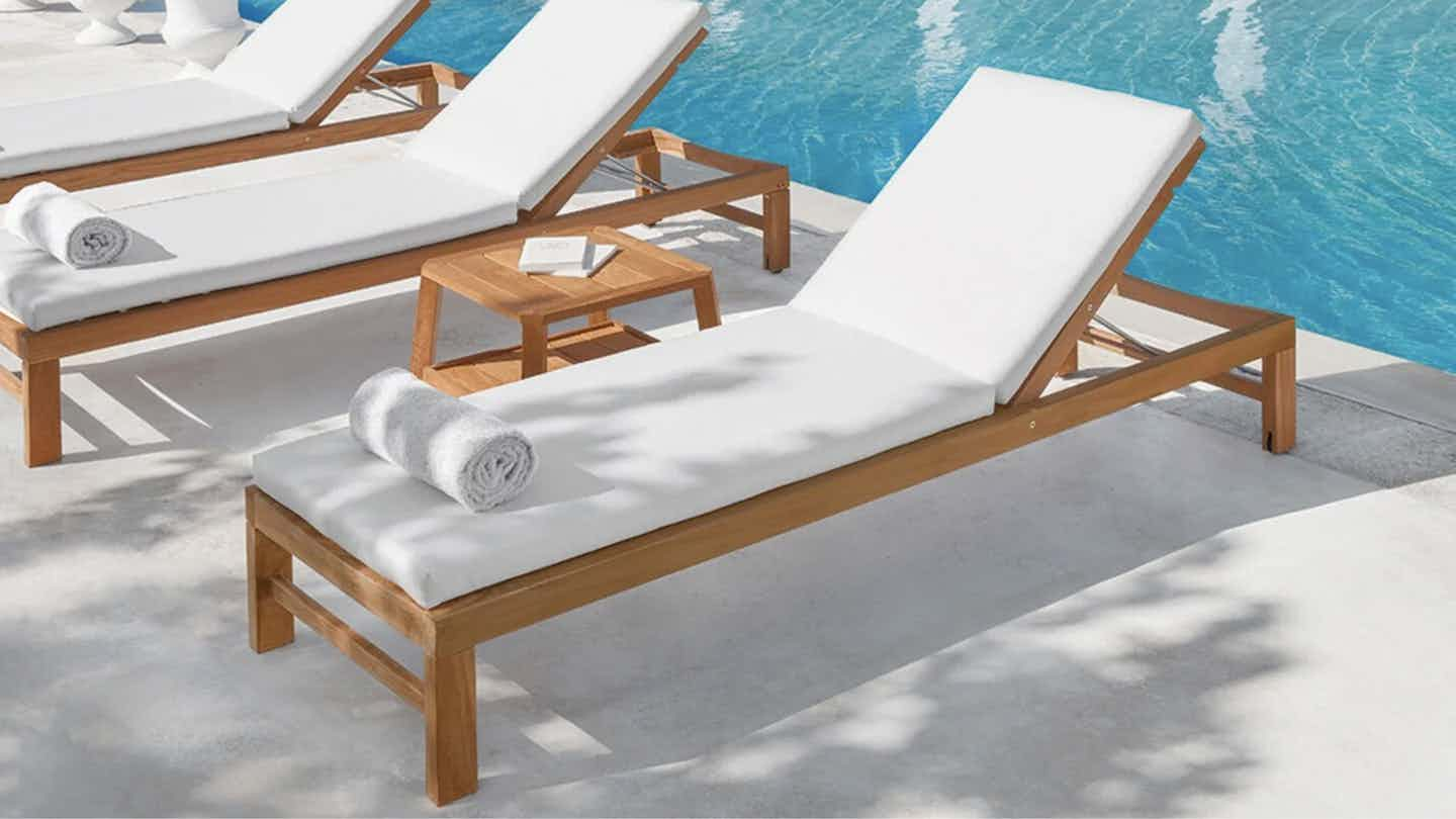 Ethimo Sand Ethitex Sunbed