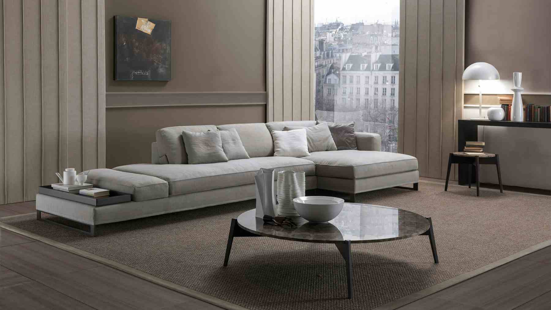 Frigerio Davis Sofa Grey Italian Brand