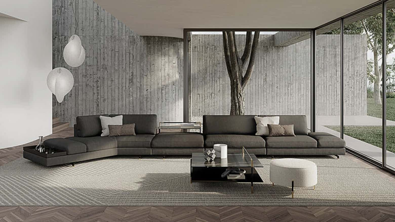 Frigerio Davis Sofa System Flat