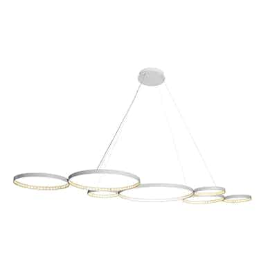 Le deun luminaires ultra 8 hanging lamp black haute living