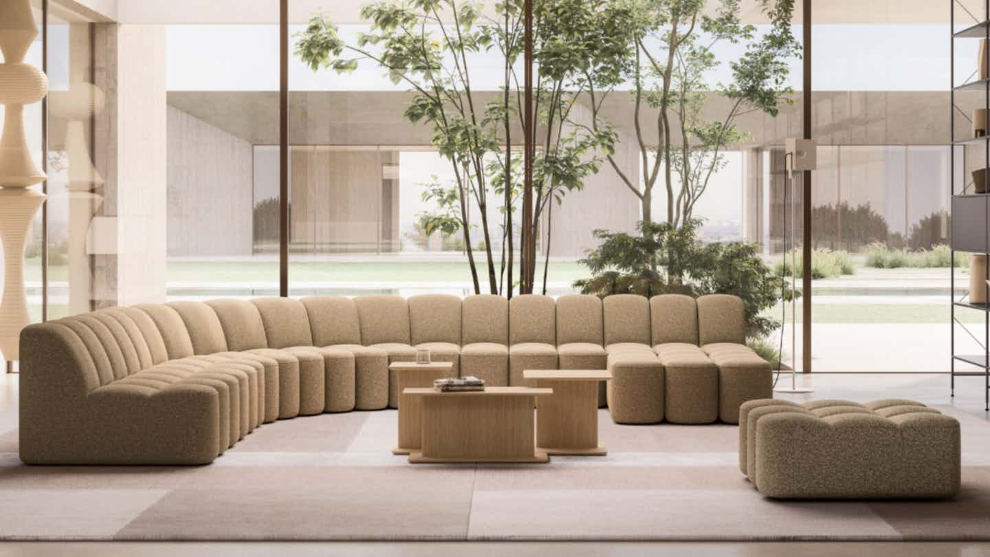 MDF Italia Array Modular Sofa System Green