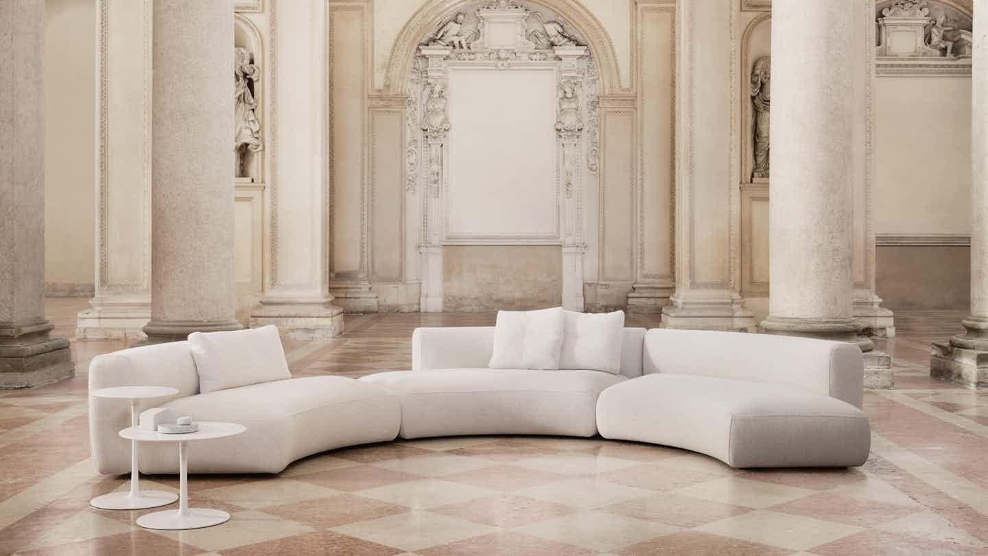 MDF Italia Cosy Curve Modular Sofa White