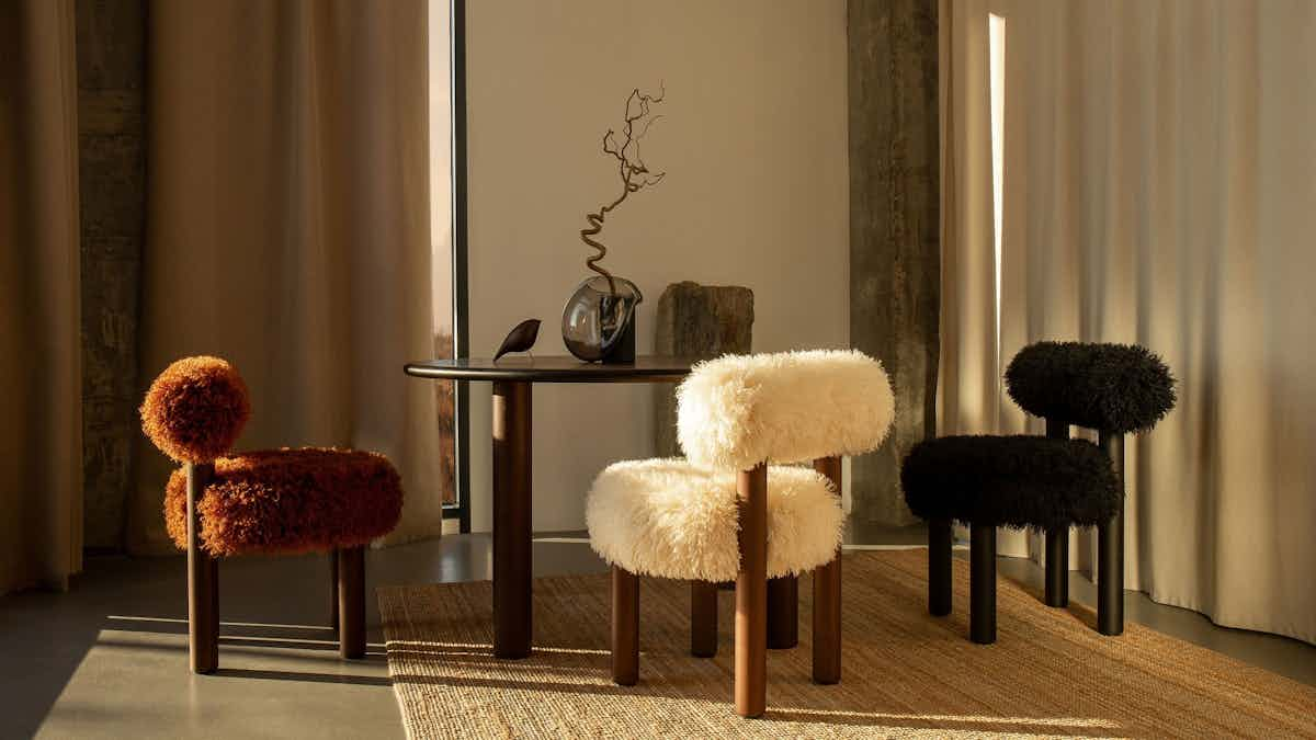 NOOM Chair Gropius CS2 Fluffy Edition Haute Living