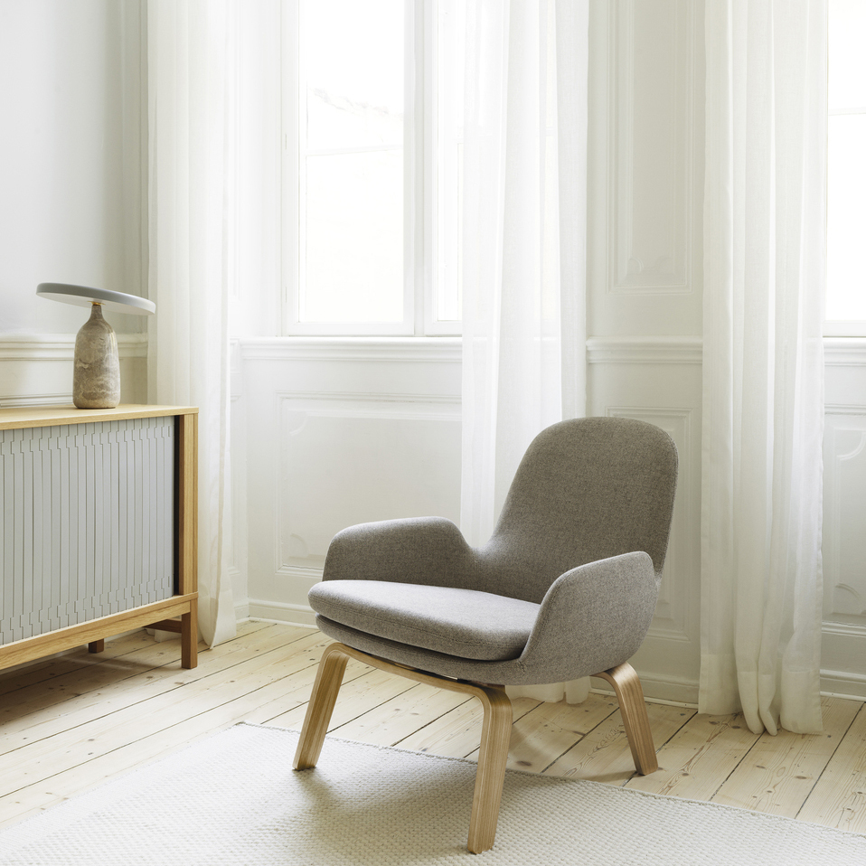 Era Lounge Chair Low Wood by Normann Copenhagen Haute Living
