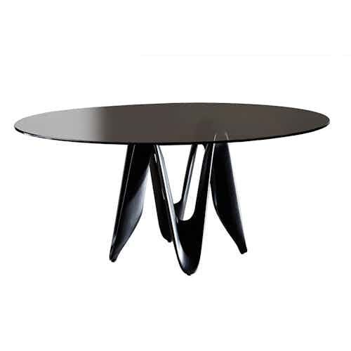 Sovet black lambda table haute living 2