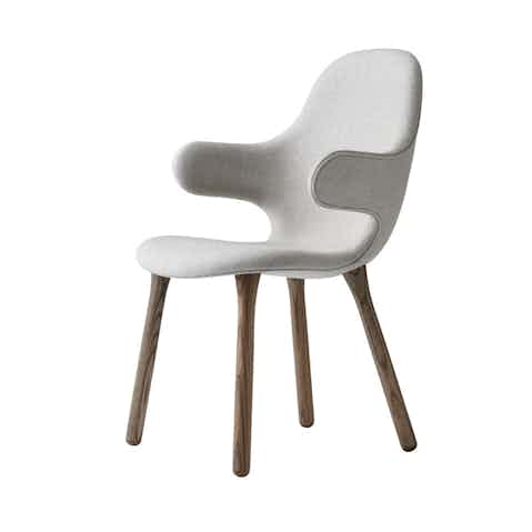 Andtradition catch chair jh1 white haute living