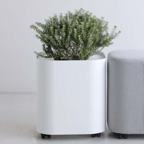 By interiors loaf side table planter duo haute living