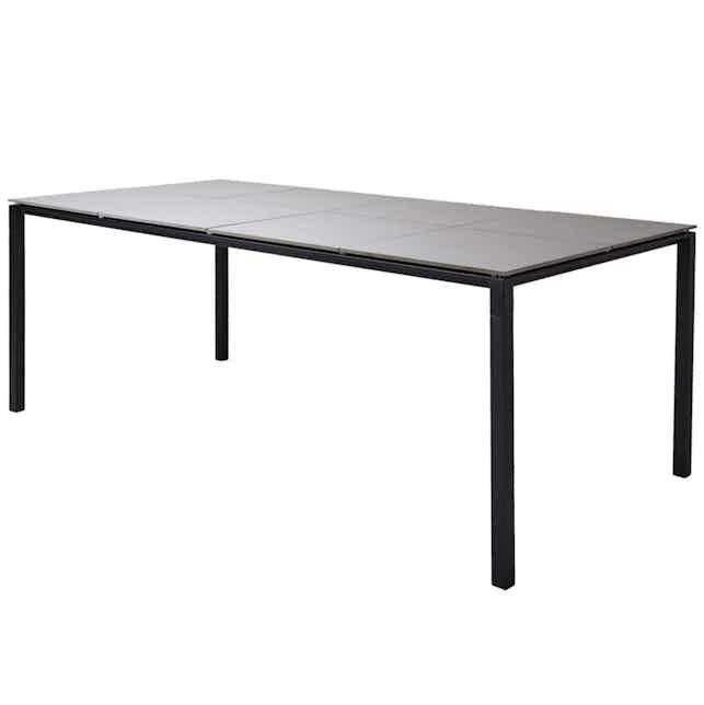 Cane-line-black-base-pure-dining-table-haute-living