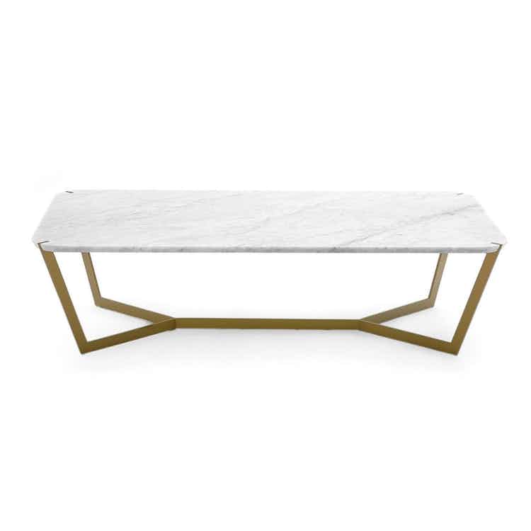Coedition star coffee table white gold thumbnail
