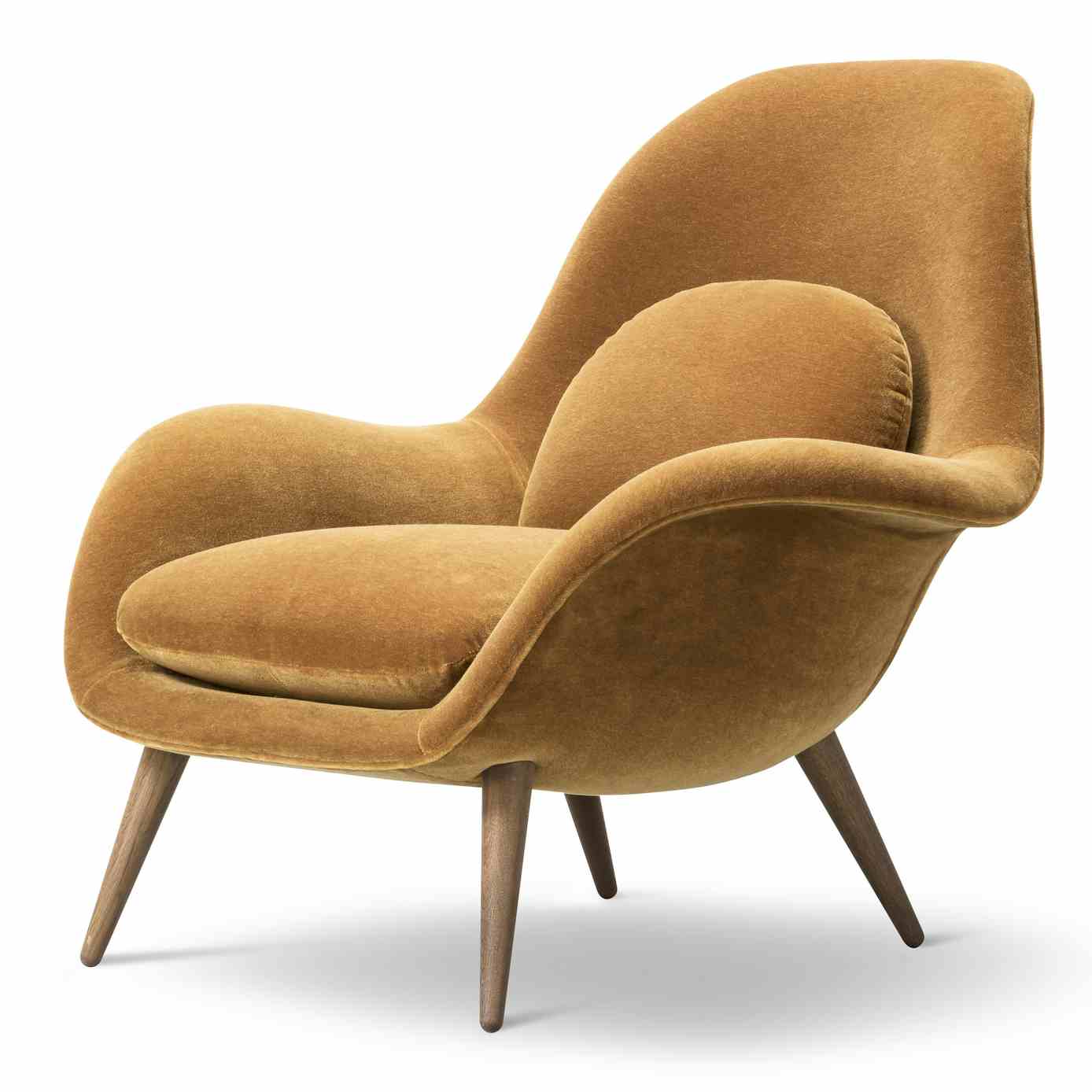 Fredericia Furniture Swoon Chair Product Angle Haute Living