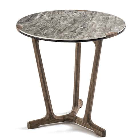 Frigerio arja small tables grey marble haute living