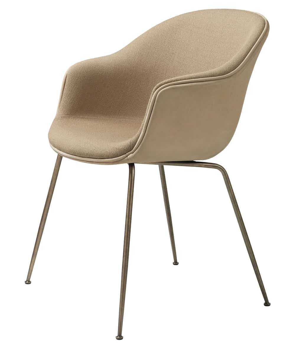 Gubi bat dining chair front haute living 200519 153353