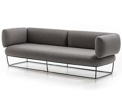 La cividina bernard sofa grey haute living