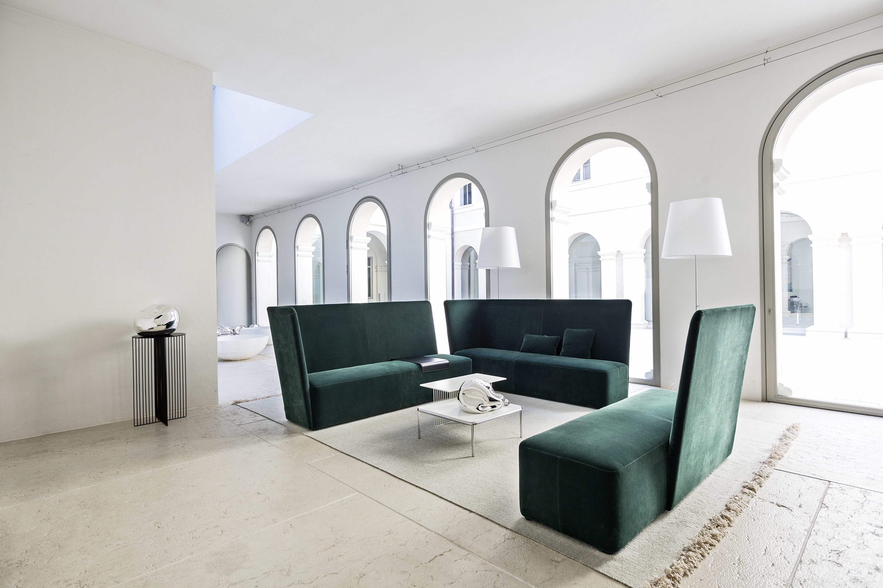 Velour Modular Sofa by LaCividina Haute Living