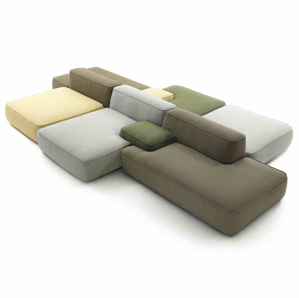 Lema furniture cloud modular sofa double side haute living