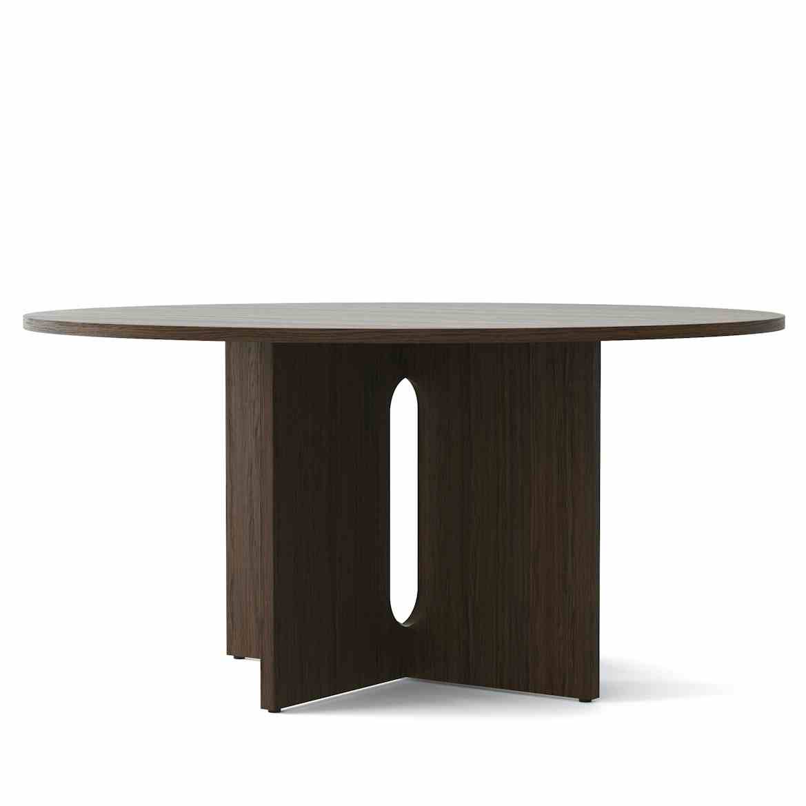 Menu furniture androgyne dining table dark haute living