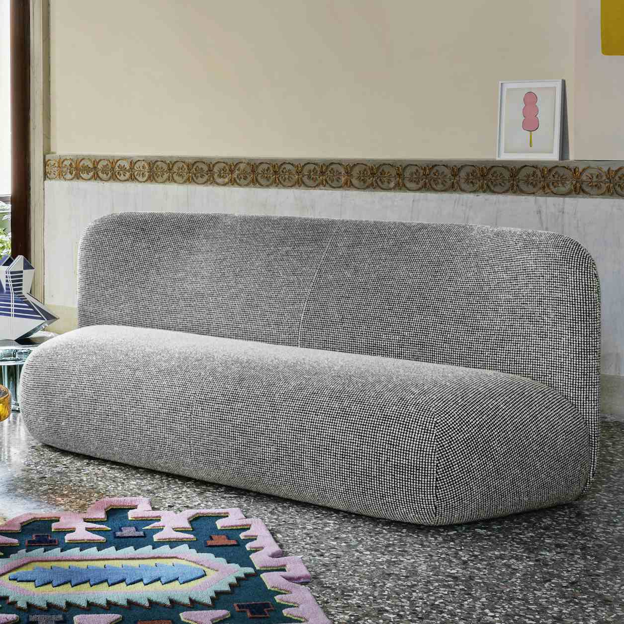 Miniforms botera sofa grey insitu haute living